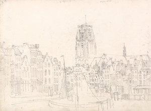 ロッテルダム-セントローレンス教会 作： David Cox
